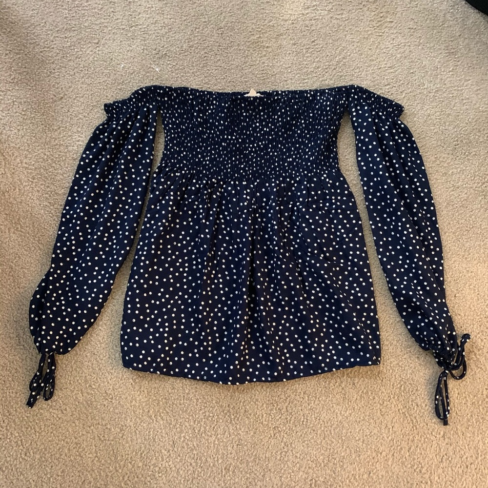 off-the-shoulder top